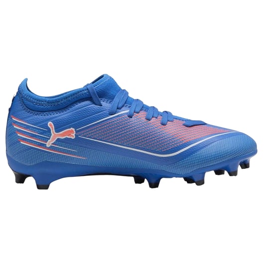 Puma Kinder/Kinder Ultra 5 Match Stevige Grond Voetbalschoenen (Blauw/Wit) - Image 1