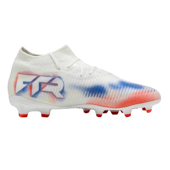 Puma Voetbalschoenen voor kinderen: Future 8 Pro voor kunstgras (Wit, Zwart, Rood) - Image 1