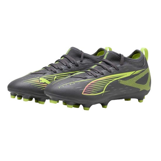 Puma Voetbalschoenen voor kinderen – Ultra Match – voor harde ondergrond (Gematteerd Zilver) - Image 4