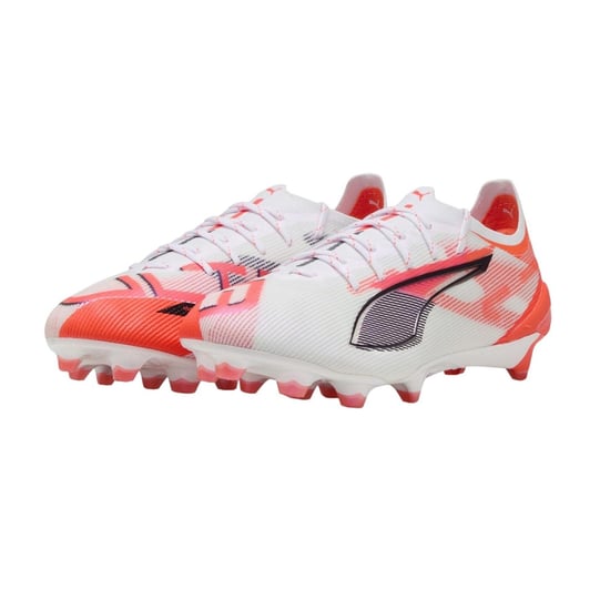 Puma Kinder Ultra 5 Ultimate Firm Ground Voetbalschoenen (Puma Wit) - Image 5