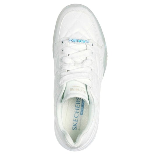 Skechers Dames Denali Wedge Sneakers (Wit) - Image 4