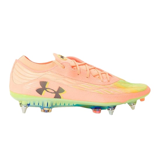 Under Armour Clone Magnetico Elite 4 voetbalschoenen voor heren (Oranje) - Image 1