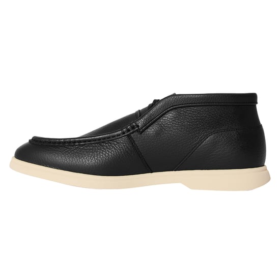 Boss Heren Sienne Desb Leren Chukka Boots (Zwart) - Image 2