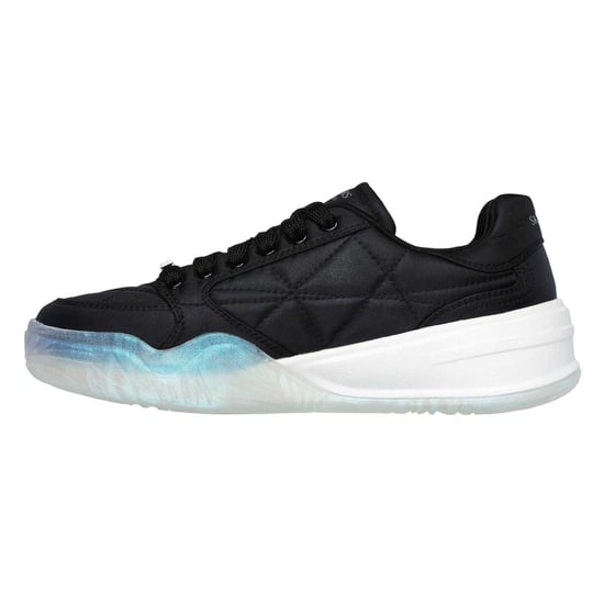 Skechers Dames Denali Wedge Trainers (Zwart/Wit) - Image 2