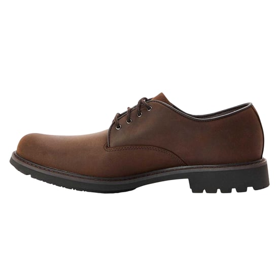 Timberland Heren Leder Waterdichte Formele Derby Schoenen (Donkerbruin) - Image 2