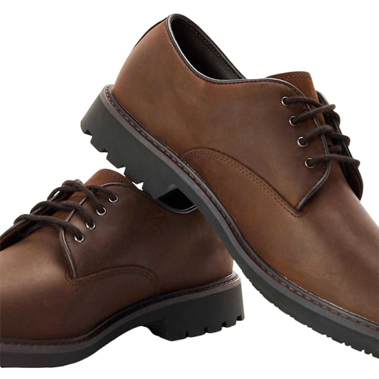 Timberland Heren Leder Waterdichte Formele Derby Schoenen (Donkerbruin) - Image 4