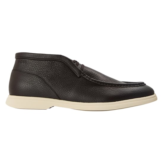 Boss Heren Sienne Desb Leren Chukka Boots (Donkerbruin) - Image 1