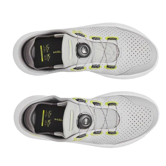 Under Armour Geperforeerde hardloopschoenen voor heren (Grijs) - Image 3