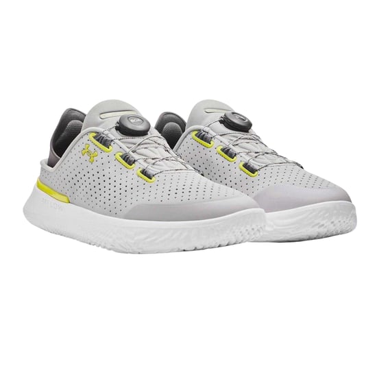 Under Armour Geperforeerde hardloopschoenen voor heren (Grijs) - Image 5