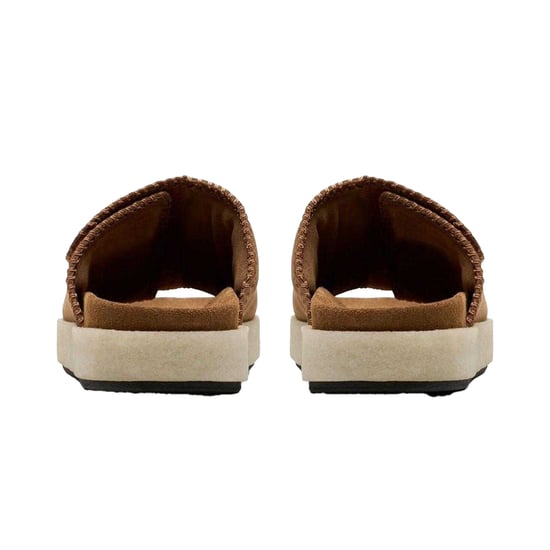 Clarks Originals Heren Overleigh Suede Sliders (Bruin) - Image 2