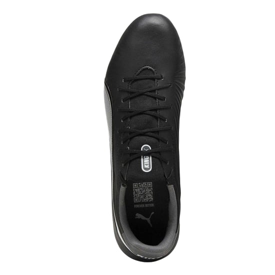 Puma Heren King Match Stevige Grond Voetbalschoenen (Puma zwart/wit) - Image 4