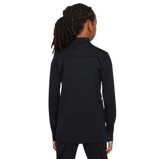 Nike Swoosh Drill-shirt voor kinderen van de Kids Academy (Zwart/Wit) - Image 2