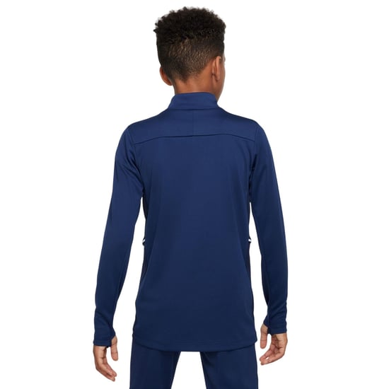 Nike Swoosh Drill-shirt voor kinderen van de Kids Academy (Obsidiaanblauw/Wit) - Image 3