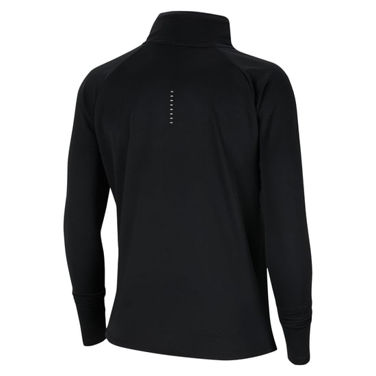 Nike Swoosh-hardloopshirt met lange mouwen voor dames (Zwart) - Image 2