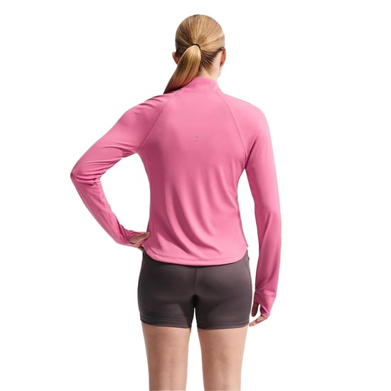 Nike Swoosh-hardloopshirt met lange mouwen voor dames (Roze schuim) - Image 4