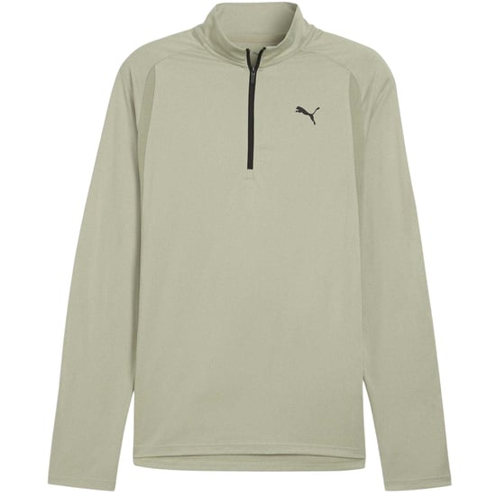 Puma Heren Performance-shirt met kwartritssluiting en lange mouwen (Leger) - Image 1