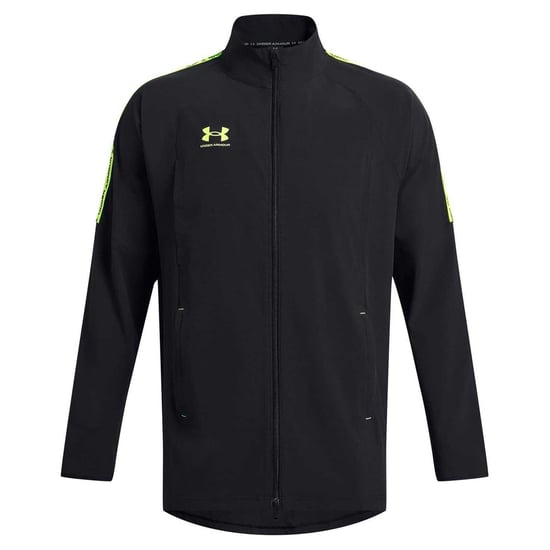 Under Armour Heren Track Top met lange mouwen en rits (Zwart) - Image 1