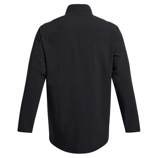 Under Armour Heren Track Top met lange mouwen en rits (Zwart) - Image 2