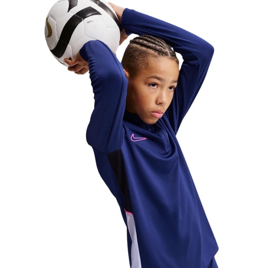 Nike Swoosh Drill-shirt voor kinderen van de Kids Academy (Blauw/roze) - Image 4