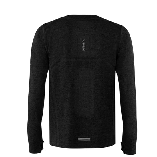 Karrimor Heren Xlite Hardlooptop met lange mouwen (Zwarte mergel) - Image 2