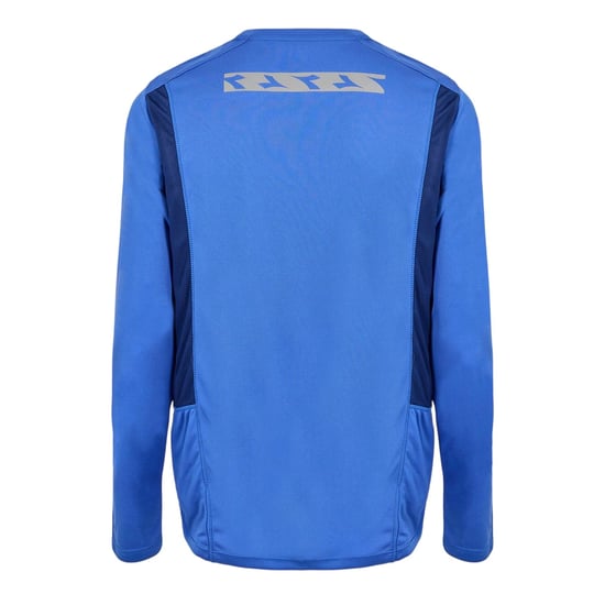 Diadora Heren T-shirt met lange mouwen en X Run-logo (Perzisch Blauw) - Image 2