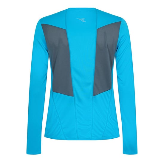 Diadora Performance T-shirt met lange mouwen voor heren (Blauw) - Image 2