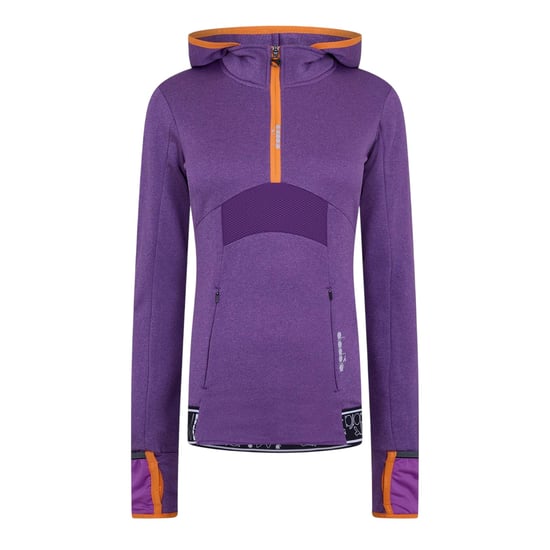 Diadora Prestatieshirt voor dames (Paars) - Image 1