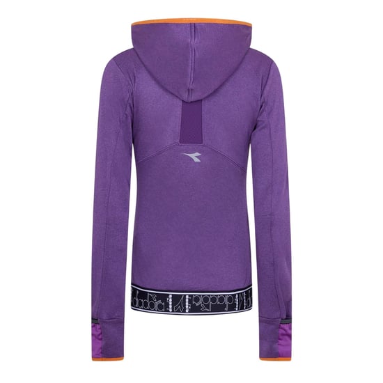 Diadora Prestatieshirt voor dames (Paars) - Image 2