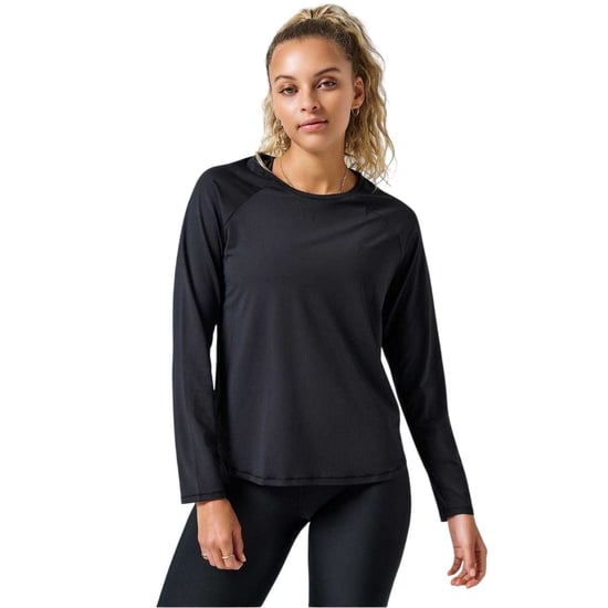 Casall Dames/Dames Performance Gym Technical Top met lange mouwen (Zwart) - Image 1