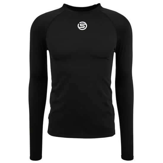 Skins Heren Series-1 Regular Base Layer Top met lange mouwen (Zwart) - Image 1