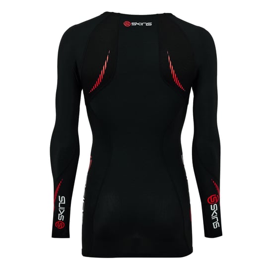 Skins Heren A200 compressieshirt met opdruk op de rug (Zwart) - Image 2