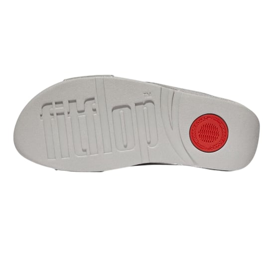 FitFlop Glitterdust-sandalen met gekruiste bandjes voor dames (Zilver) - Image 4