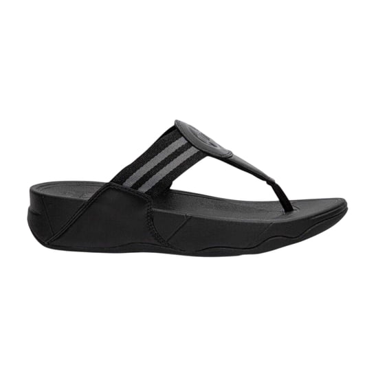 FitFlop Dames Walkstar Brede Sandalen (Zwart) - Image 1