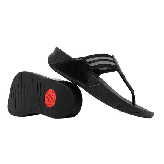 FitFlop Dames Walkstar Brede Sandalen (Zwart) - Image 3