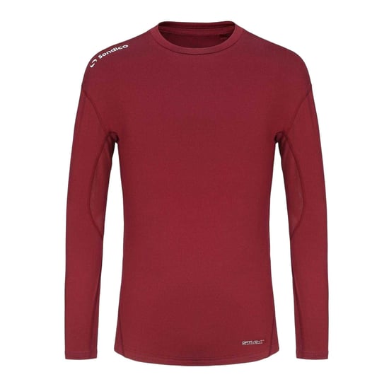 Sondico Heren Core Base Layer Top met lange mouwen (Bourgondië) - Image 1