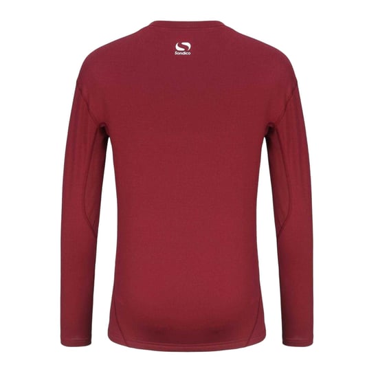 Sondico Heren Core Base Layer Top met lange mouwen (Bourgondië) - Image 2