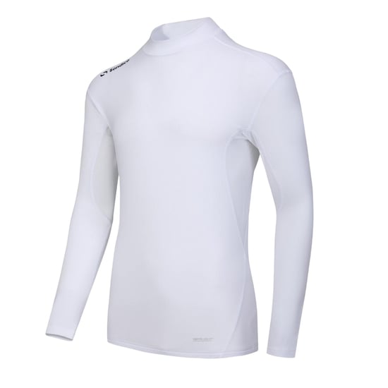 Sondico Heren-basislaagshirt met hoge kraag (Wit) - Image 3
