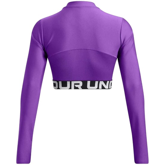 Under Armour HeatGear-top voor dames (Paars) - Image 3