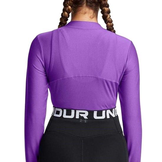 Under Armour HeatGear-top voor dames (Paars) - Image 5