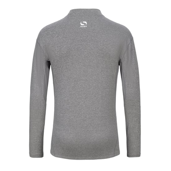 Sondico Heren-basislaagshirt met hoge kraag (Grijs) - Image 2