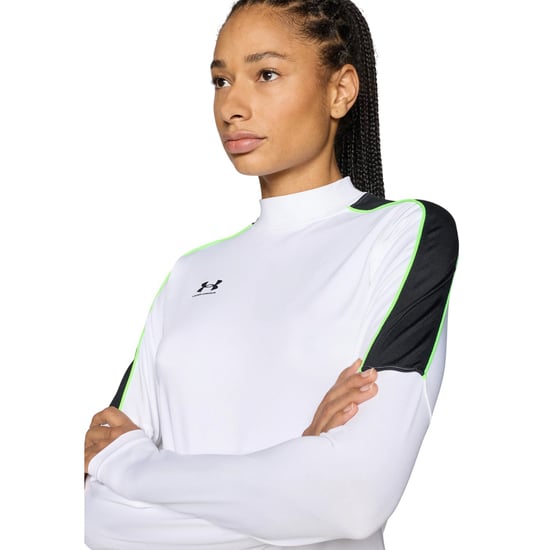 Under Armour Challenger nauwsluitend onderhemd voor dames (Wit, Zwart) - Image 4