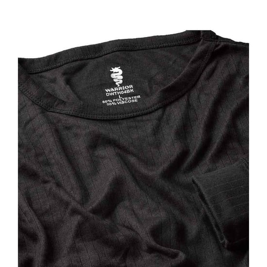 Warrior Thermo Herentop met lange mouwen (Zwart) - Image 2