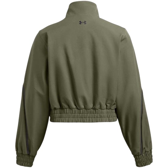 Under Armour Dames-top met trechterhals en lange mouwen (Groen) - Image 2