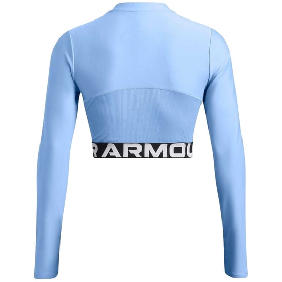 Under Armour HeatGear-top voor dames (Blauw) - Image 3