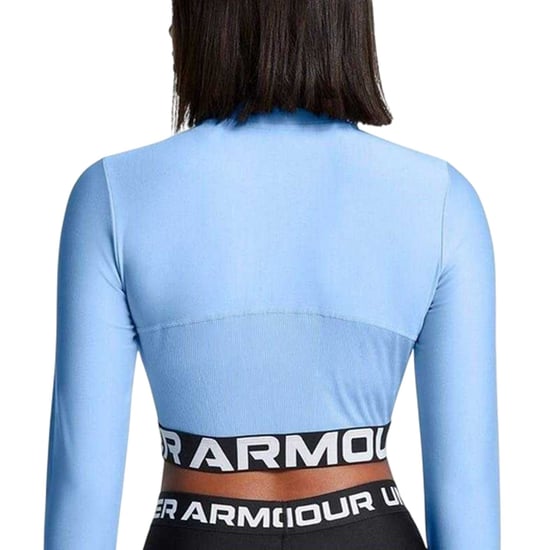 Under Armour HeatGear-top voor dames (Blauw) - Image 4