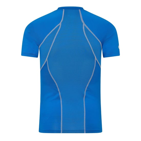 Skins Heren Carbonyte Contrast Detail basislaagshirt (Blauw) - Image 2
