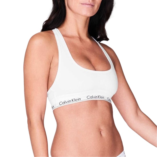 Calvin Klein Dames/Dames Logo Katoenmix Bralette (Wit) - Image 1