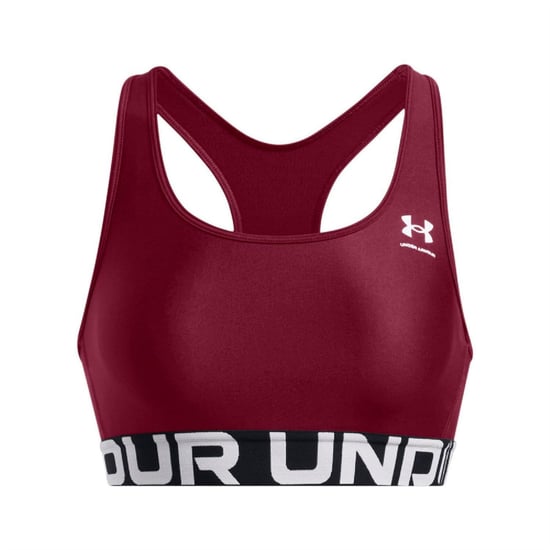 Under Armour Armour HeatGear-sportbeha voor dames (Rood) - Image 1