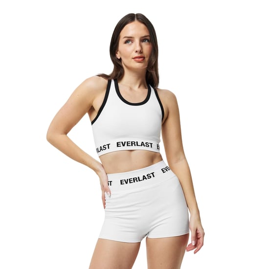 Everlast Dames/Dames Gebogen Sportbeha met Logo (Wit) - Image 3