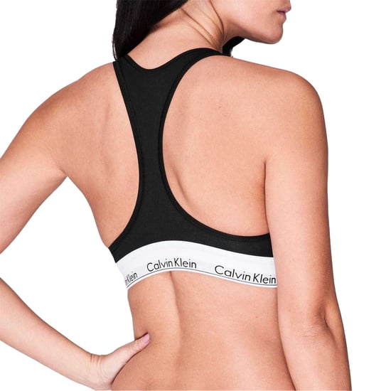 Calvin Klein Dames/Dames Logo Katoenmix Bralette (Zwart) - Image 4